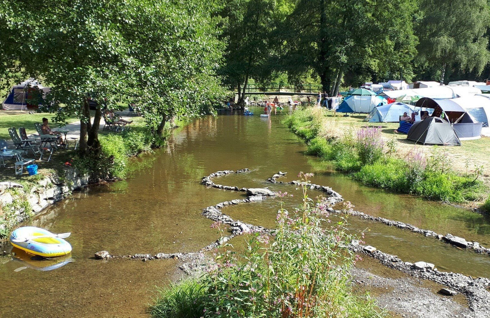 Camping Luxemburg aan rivier